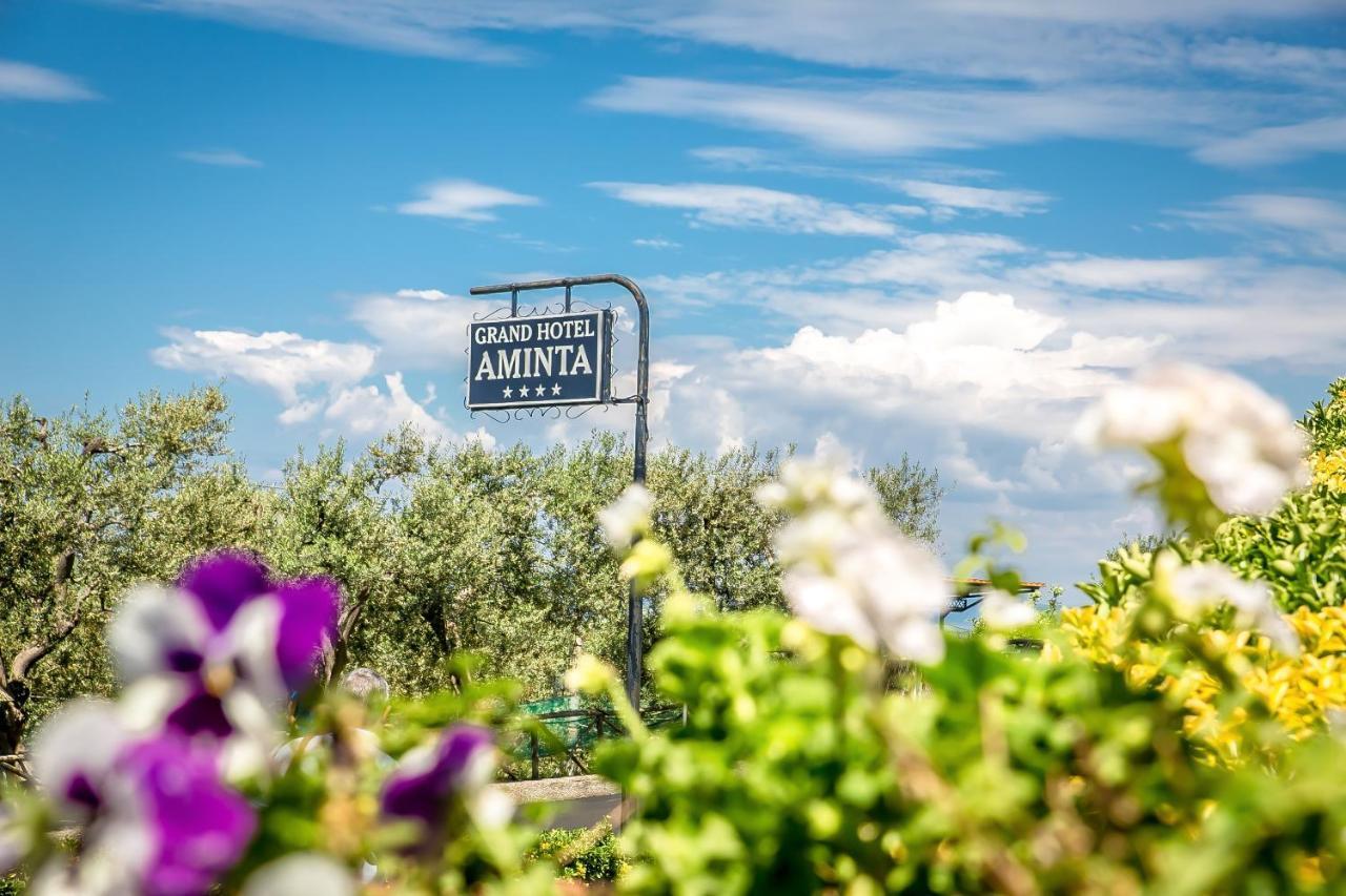 Grand Hotel Aminta Sorrento Bagian luar foto